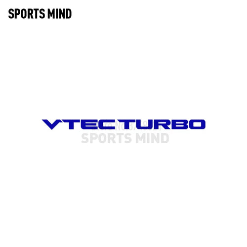 VTEC TURBO Viny Windshield Car Sticker Decal For Honda Civic Fit Jazz