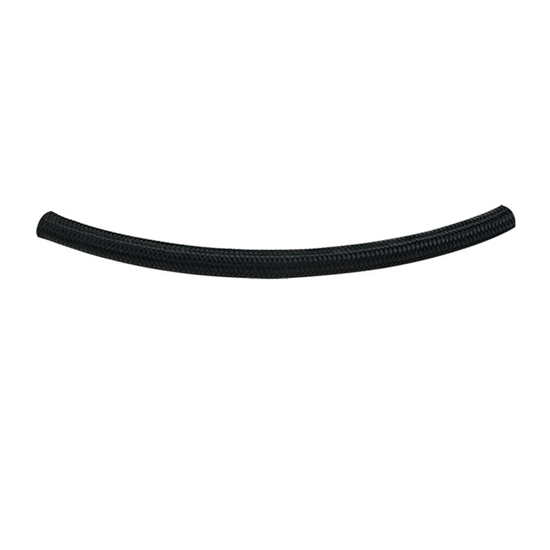 WLR RACING - 10 AN Pro's Lite Black Black  Braided Fuel Oil Line 350