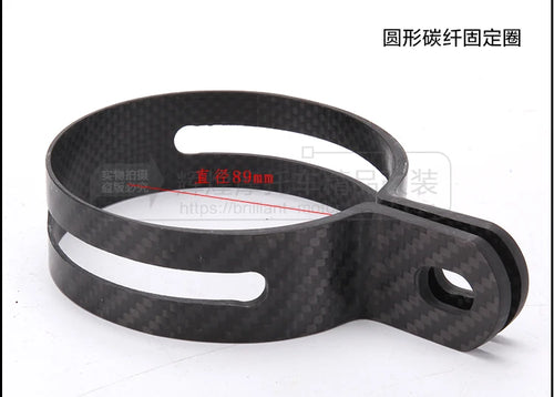 Stainless Steel & Carbon Finer Motorcycle Exhaust clamp muffler