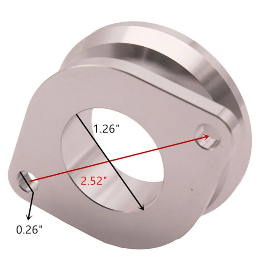 Universal Flange adaptor Heavy Blow Off Valve Conversion Aluminium For