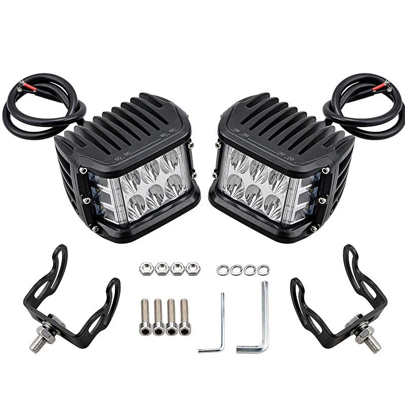 4inch 3 Sides Shooter Led Cube 60W Led Work Light 12v 24v Off Road 4x4