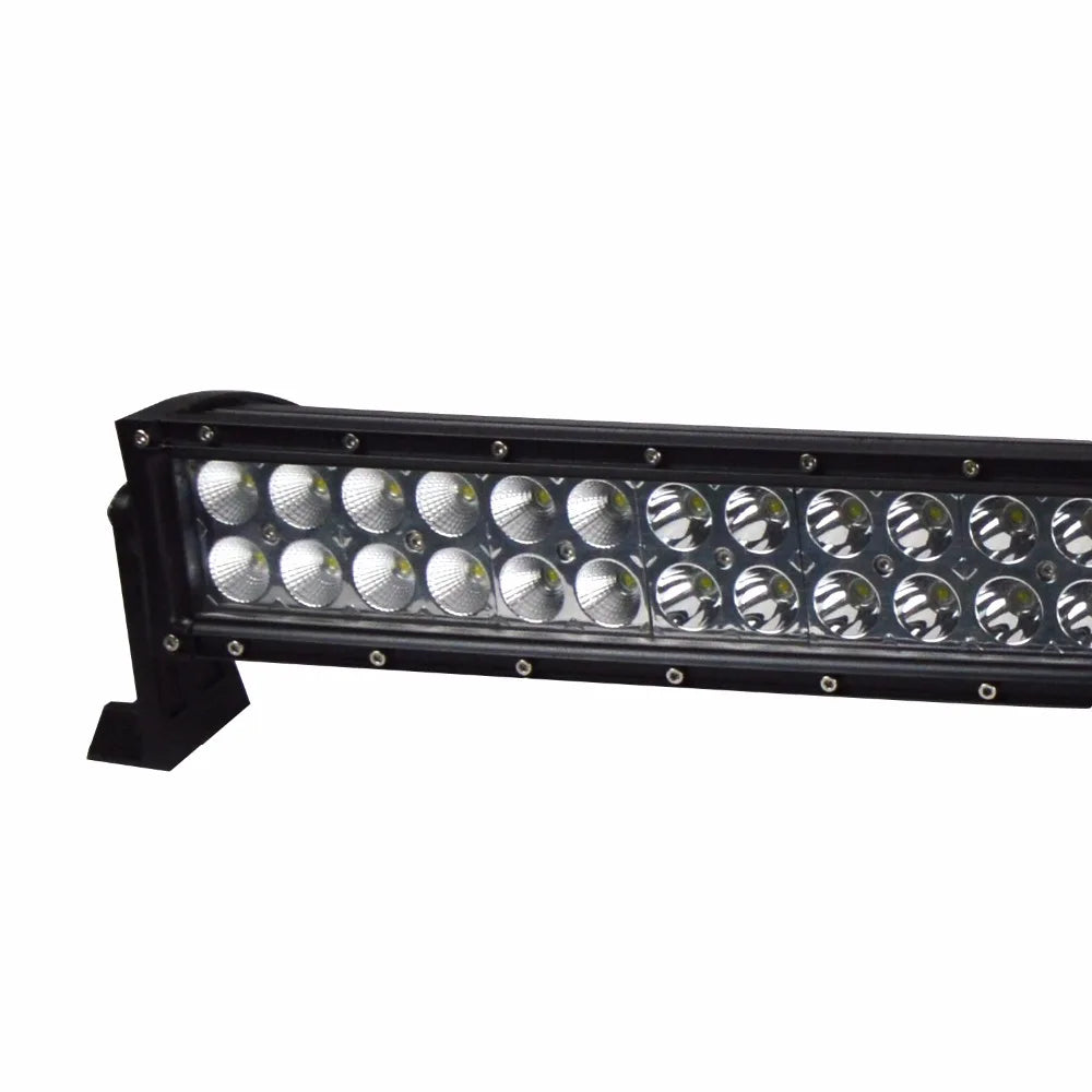 42"inch 240W combo beam curved led light bar + 2pcs 4"18W flood work