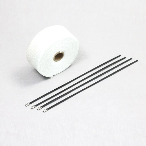 5m 10m Motorcycle Exhaust Pipe Header Heat Wrap Resistant Stainless