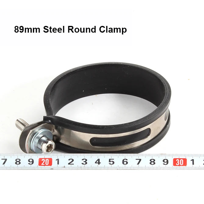 Stainless Steel & Carbon Finer Motorcycle Exhaust clamp muffler