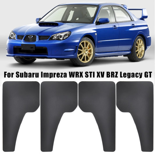 4x Carbon For Subaru BRZ Justy Legacy B4 Touring Wagon Liberty GT