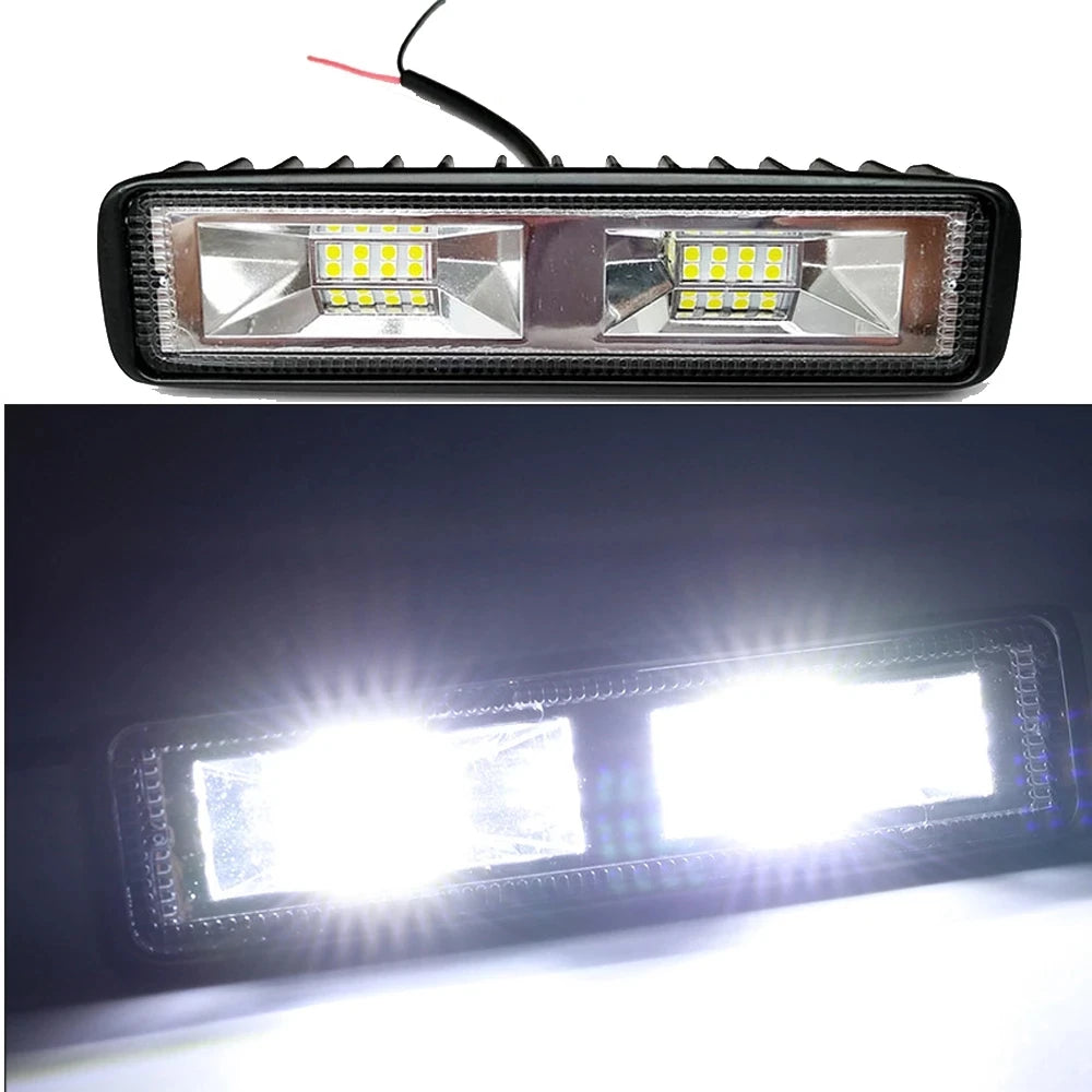 12V 60W Car Headlight LED Light Headlamp 6000K Pure White Light SUV