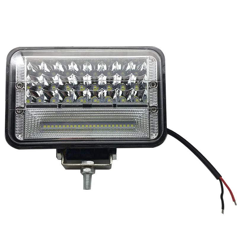 5 Inch Work Light 12V 24V 6000k White Led Light Bar Car Offroad