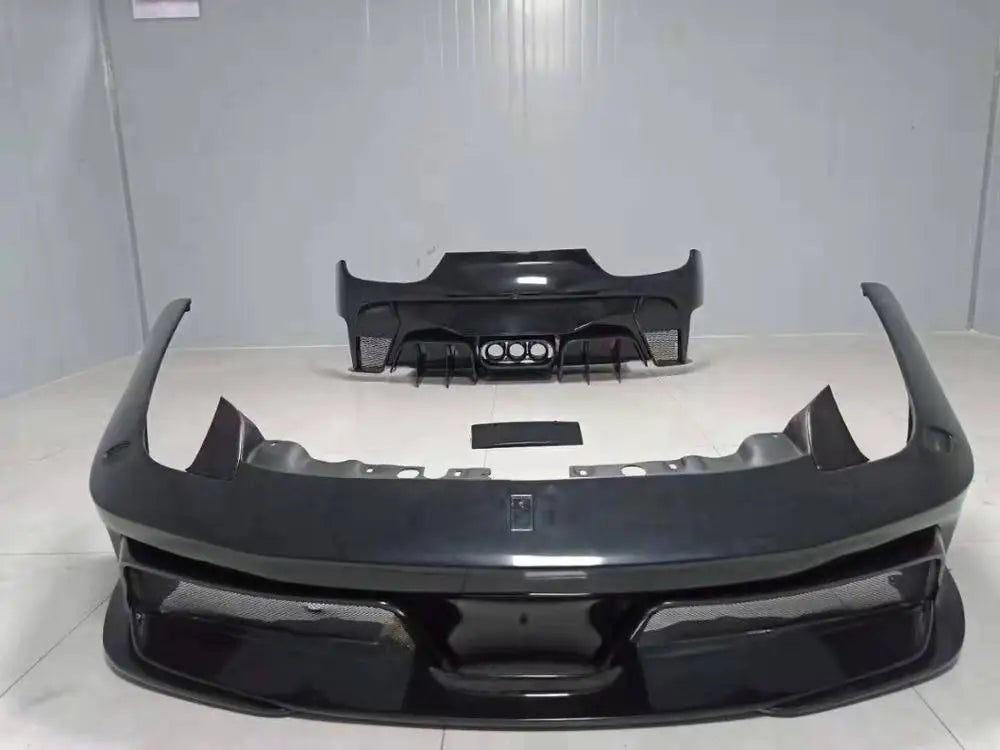 V design body kit for Ferrari 458 italia front bumper rear bumper