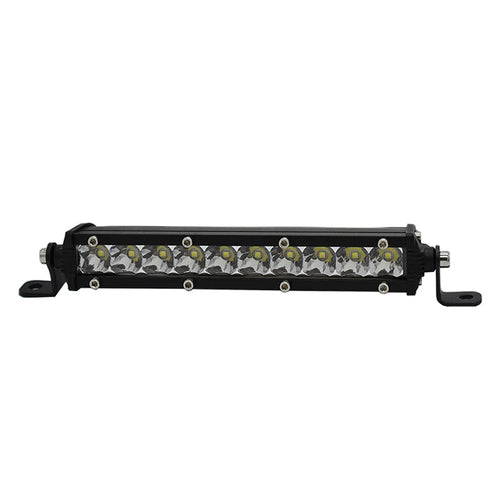 1 Piece Ultra Slim Single Row 7 inch LED Light Bar 30W Work Bar Light