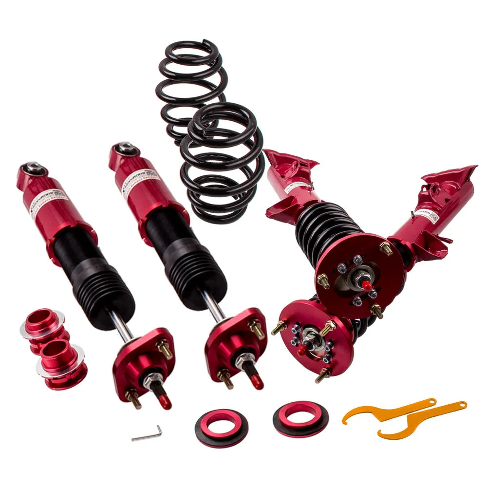 24 Ways Shock strut Adj. Coilover Spring Suspension Strut for BMW E36