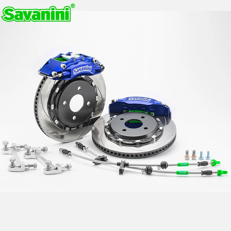 SAVANINI Racing Car Big Brake Caliper Kit small 6 Piston Brake Rotors