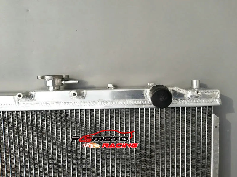 52 mm Aluminum Radiator & Fan Cooling FOR Mazda MX5 MX-5 Miata NB MT