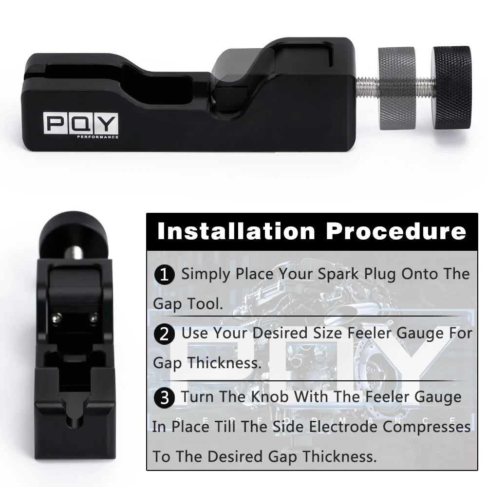 Universal Spark Plug Gap Tool Electrode Compresses 10mm 12mm 14mm 16mm