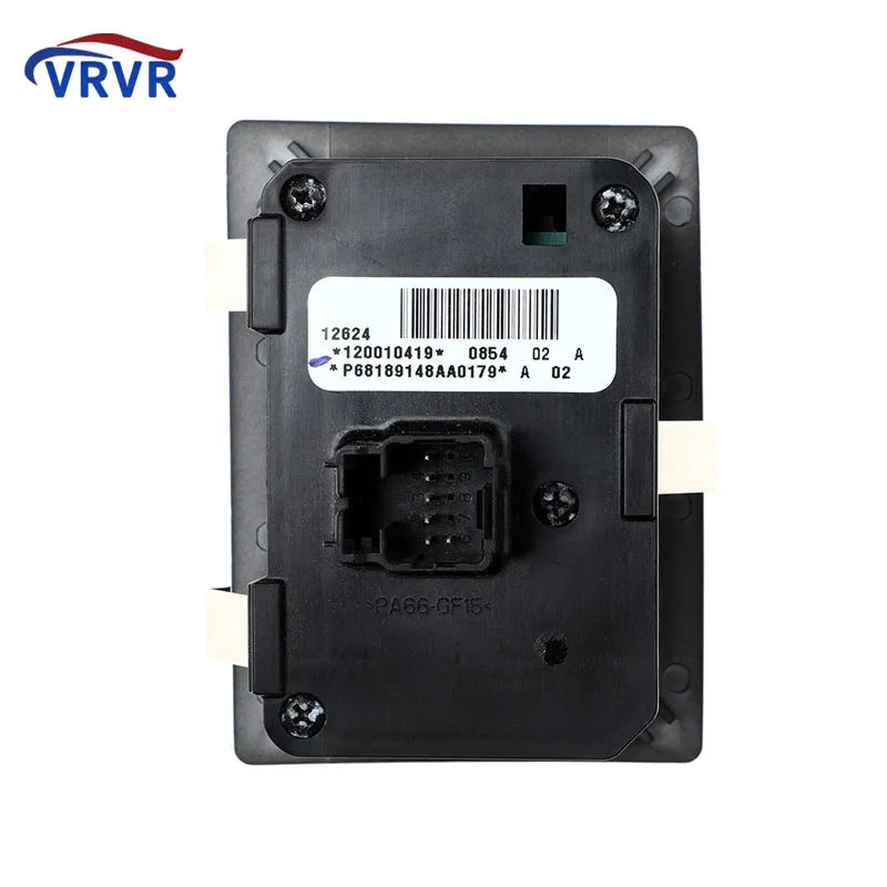 VRVR 68189148AA 68189156AA Headlight Fog Light Control Switch For