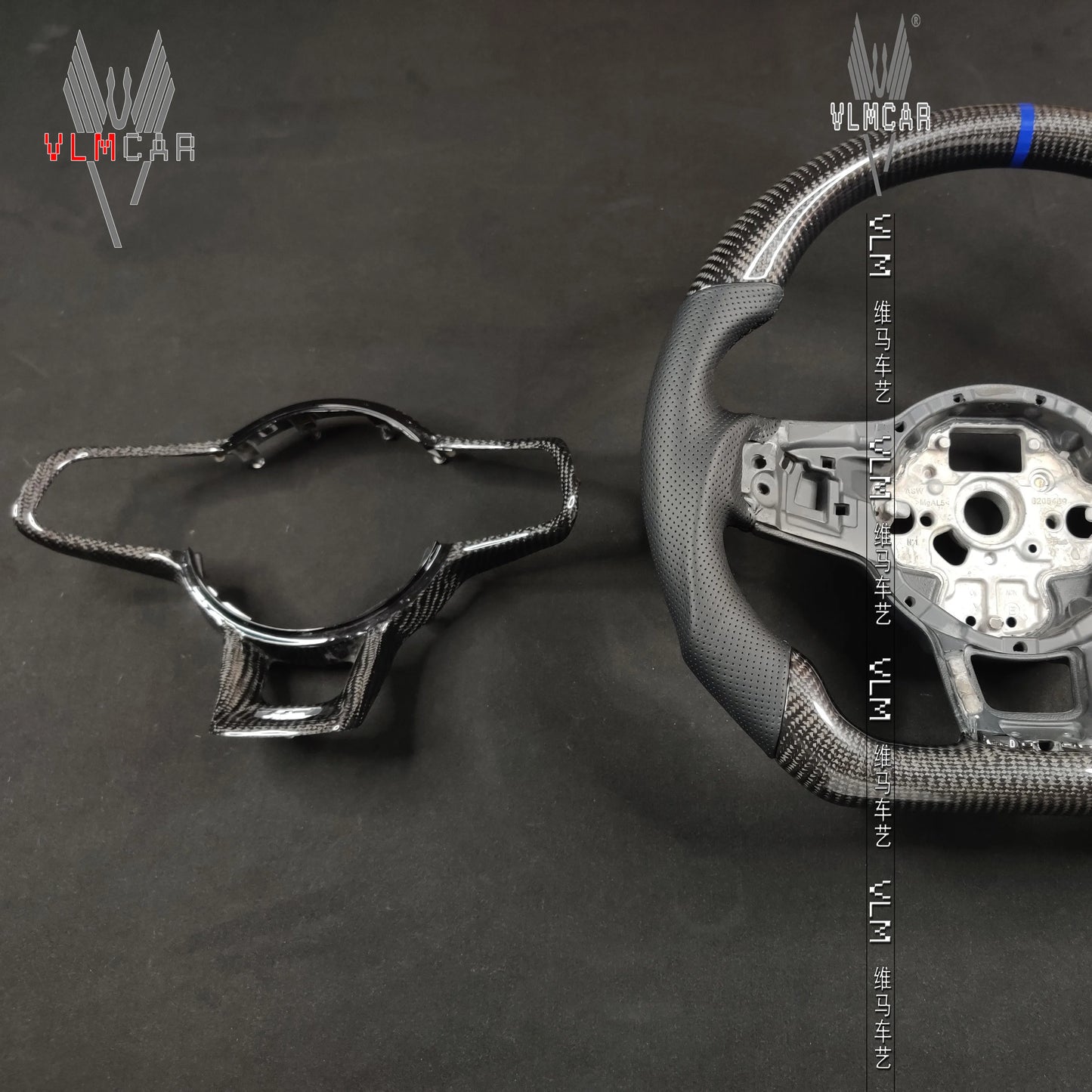 VLMCAR Private Custom Carbon Fiber Steering Wheel For VW Golf MK7