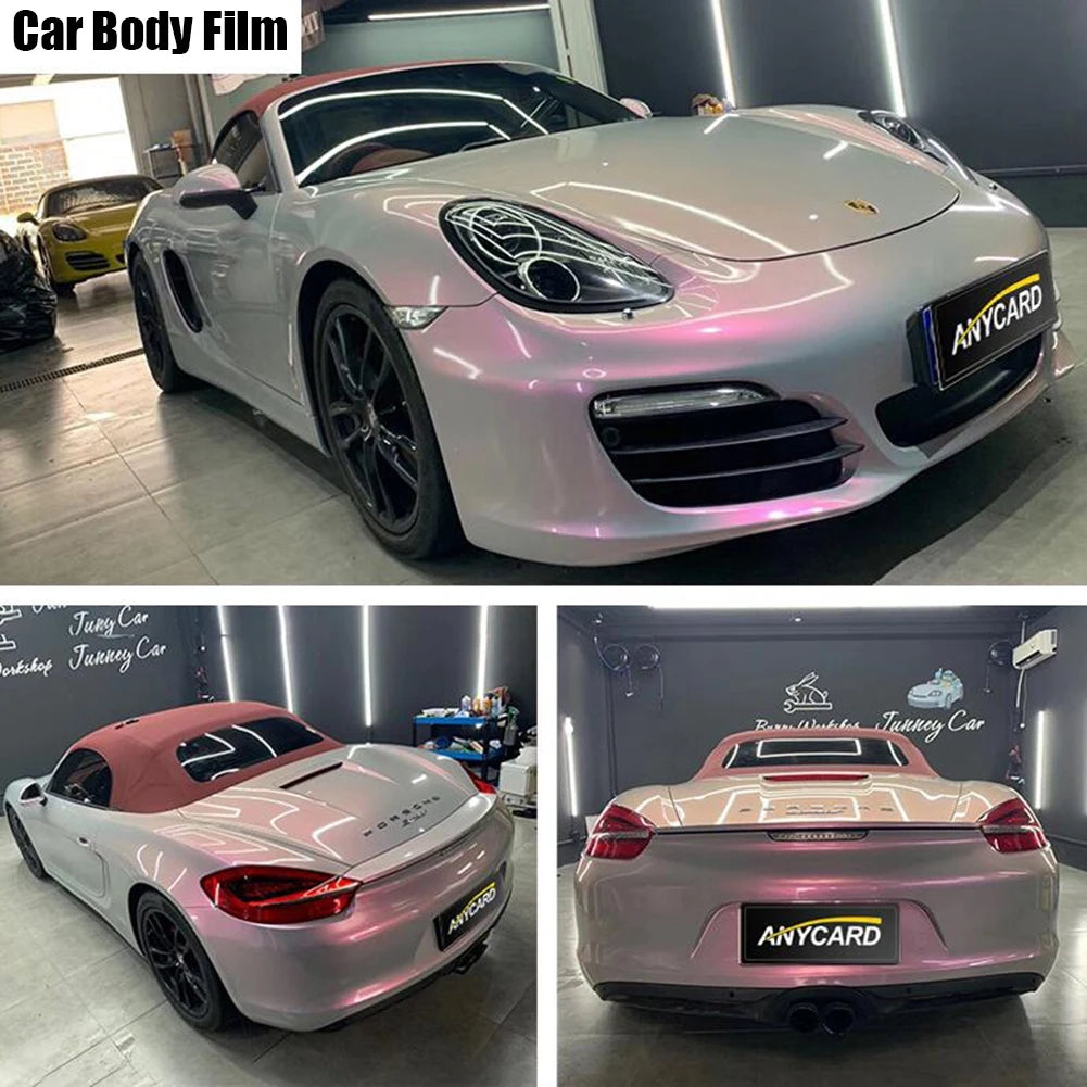 18m For Whole Car Glossy Phantom Blue/Pink/Purple Color Series Car