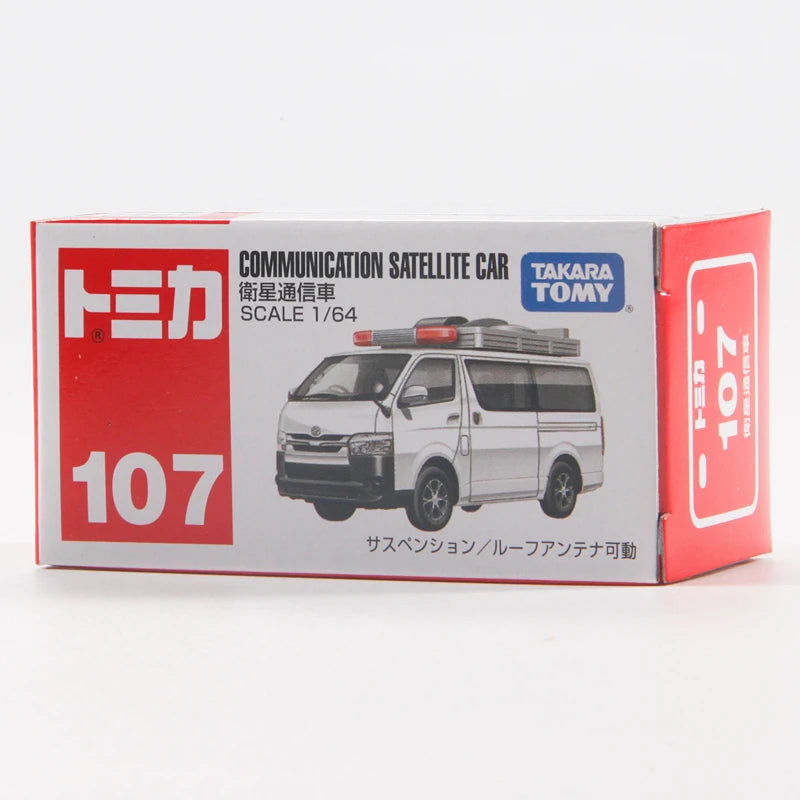 Takara Tomy Tomica 107 COMMUNICATION SATELLITE CAR Metal Diecast