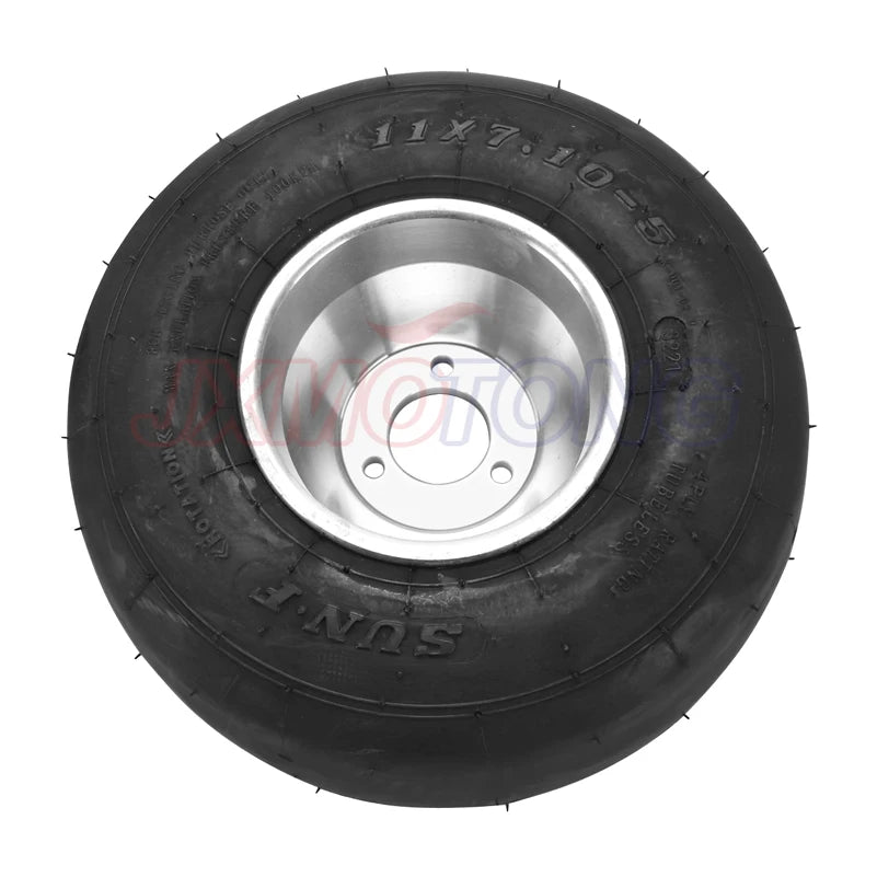 Rear wheel 11x7.10-5 Kart wheel rim Motor sport golf off-road vehicle