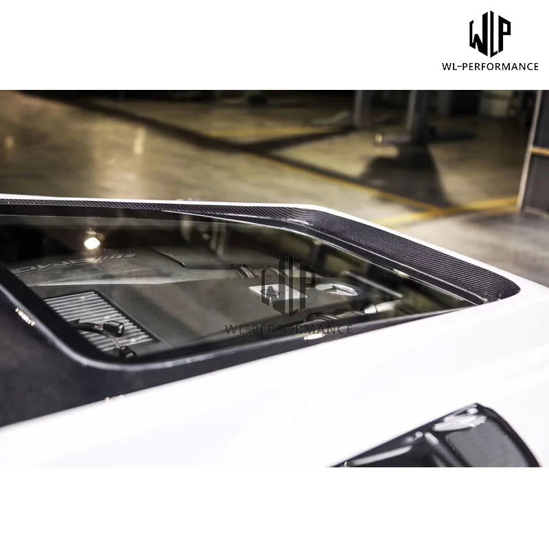 W463 High Quality Carbon Fiber /frp Engine Hood Transparent Bonnets