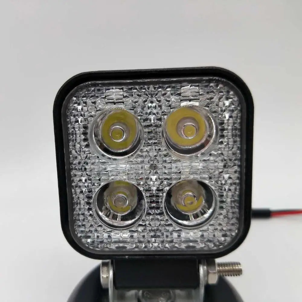 1 PCS MINI 12W 9V-30V LED Work Light Spotlight Square LED Offroad