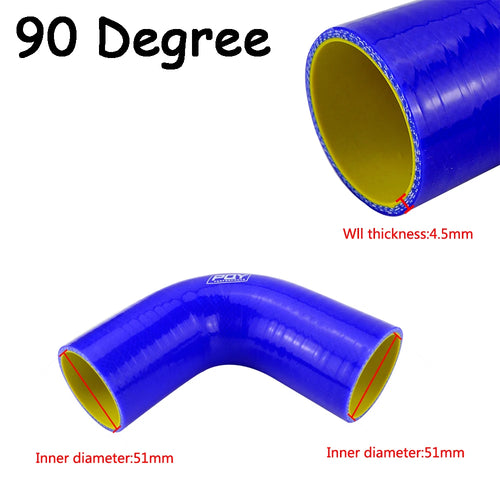 51mm / 63mm / 76mm / 51mm to 63mm / 63mm to 76mm 90 Degree 45 Degree