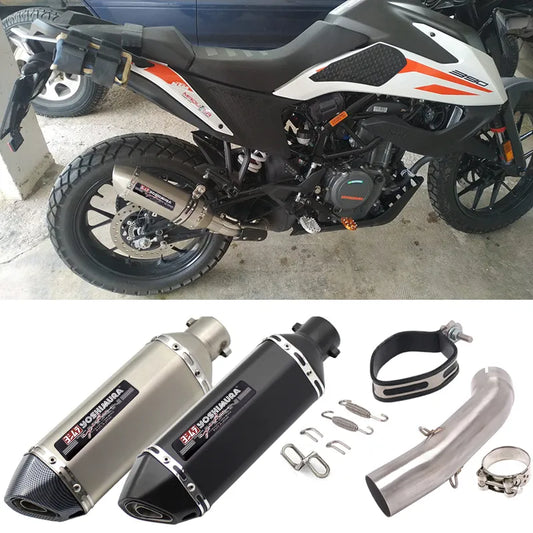 Yoshimura Exhaust Modified Muffler Escape moto Middle Link Pipe For