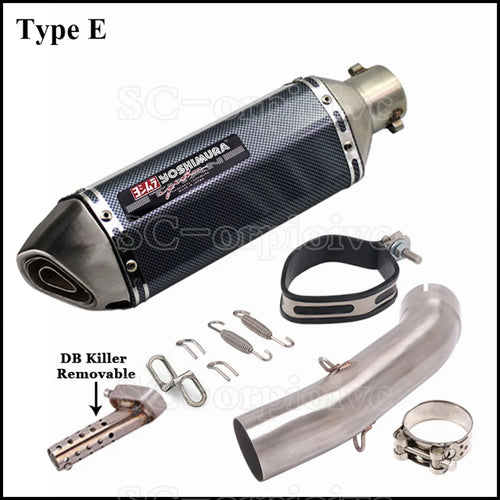 Yoshimura Exhaust Modified Muffler Escape moto Middle Link Pipe For