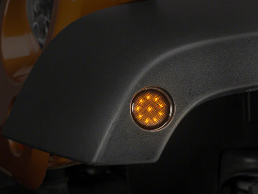 Raxiom LED Side Marker Lights; Smoked