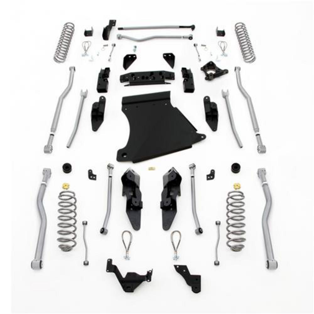 4.5 Inch Extreme Duty 4-Link Long Arm Lift Kit With Mono Tube Shocks