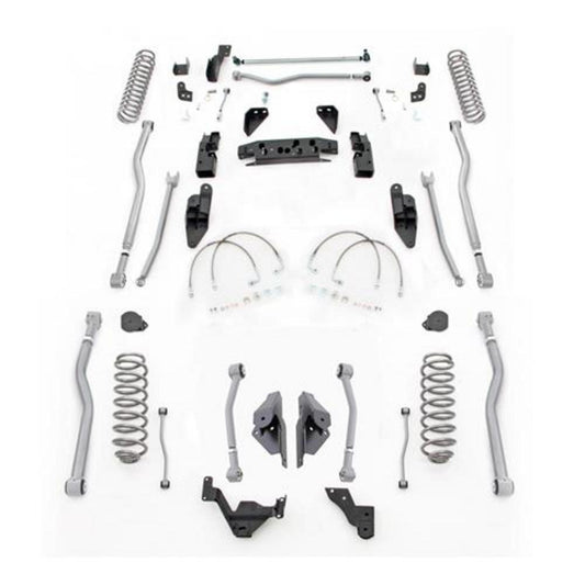 3.5 Inch Extreme Duty 4-Link Long Arm Lift Kit With Mono-Tube Shocks