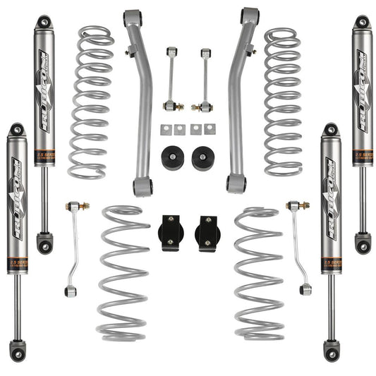 Rubicon Express 2.5" Super-Ride Lift Kit With 2.5 Monotube Shocks - JL7100NR