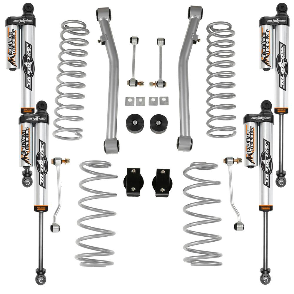 Rubicon Express 1.5" /2.5" Standard Kit With 2.5 Piggyback Reservoir Shocks