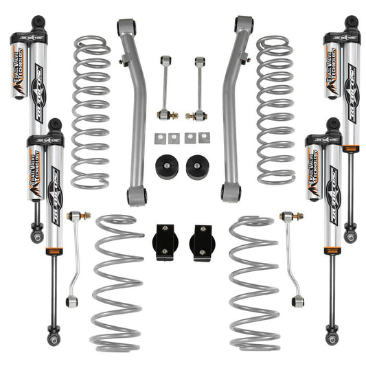 Rubicon Express 3.5" / 4.5" Standard Kit With 2.5 Piggyback Reservoir Shocks