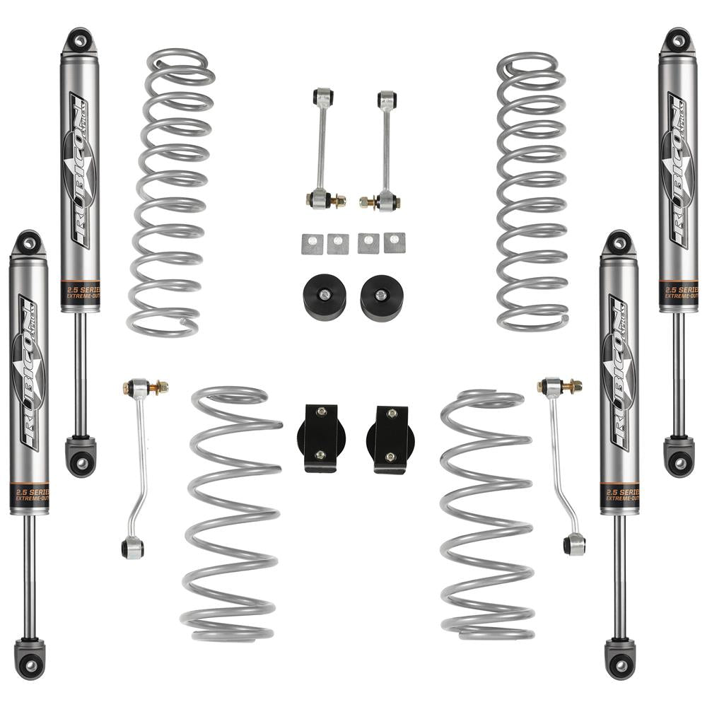 Rubicon Express 2.5" Standard Lift Kit With 2.5 Monotube Shocks