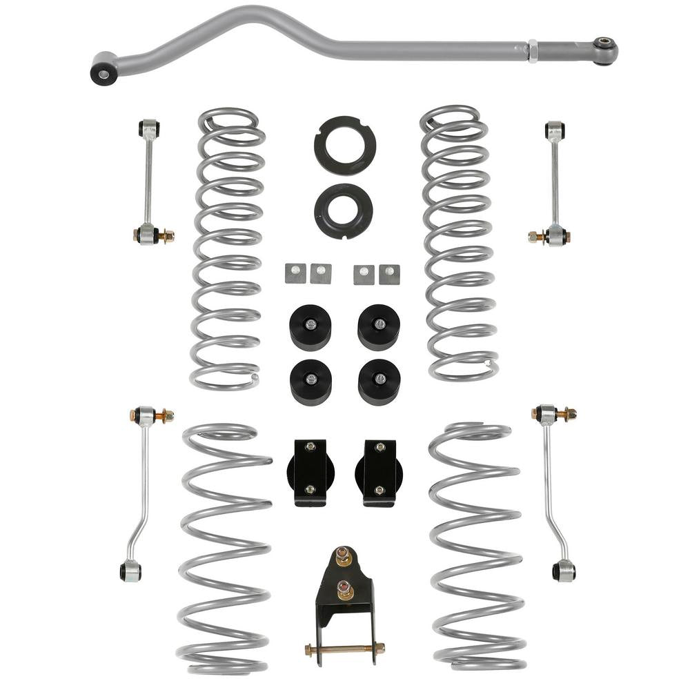 RUBICON EXPRESS JL 3.5 / 4.5 INCH STANDARD COIL LIFT KIT - NO SHOCKS