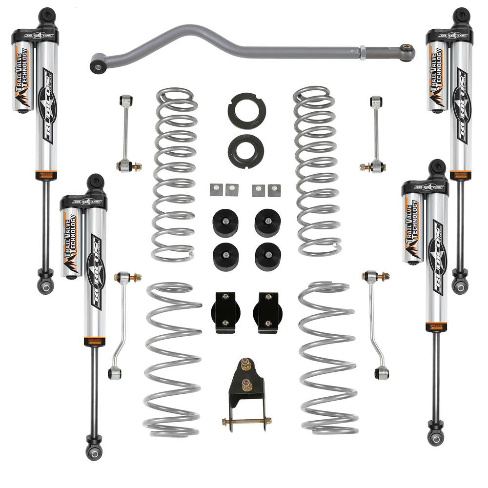 Rubicon Express 3.5" / 4.5" Standard Kit With 2.5 Piggyback Reservoir Shocks