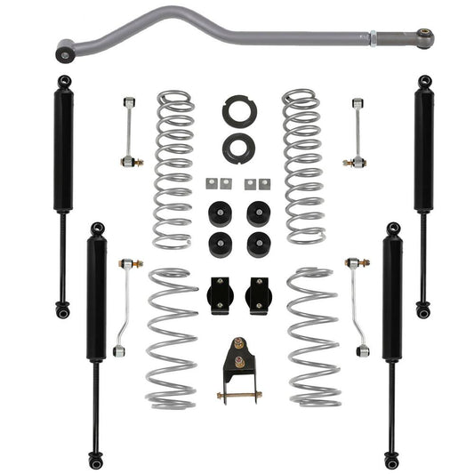 RUBICON EXPRESS JL 3.5 / 4.5 INCH STANDARD COIL LIFT KIT - TWIN TUBE SHOCKS