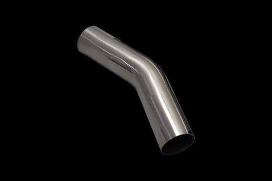 XForce MS300-30  Mandrel Bend  304SS Polished 3"  30 Degree 1.5D 6" Leg