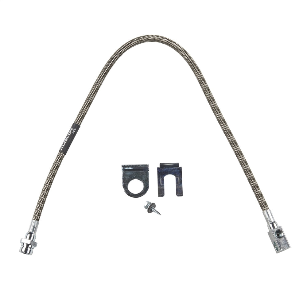 Stainless Steel 22" Rear Brake Line YJ/CJ/Mj