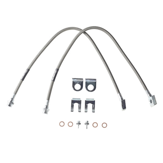 Stainless Steel 22" Front Brake Line Set TJ/LJ/XJ/Mj/ZJ/CJ 82-86