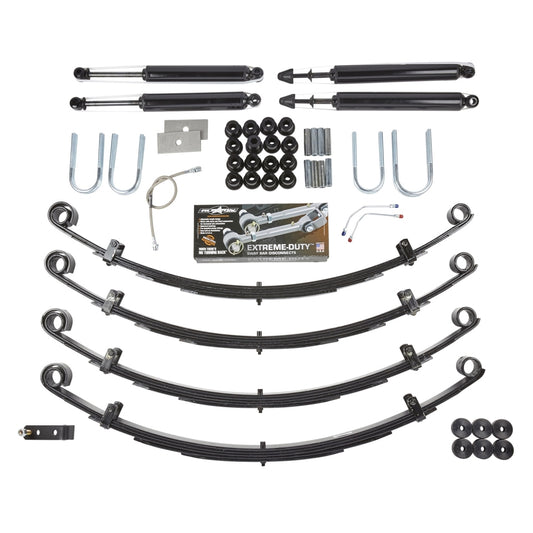 2.5 Inch Standard Leaf Spring Lift Kit With Twin Tube Shocks