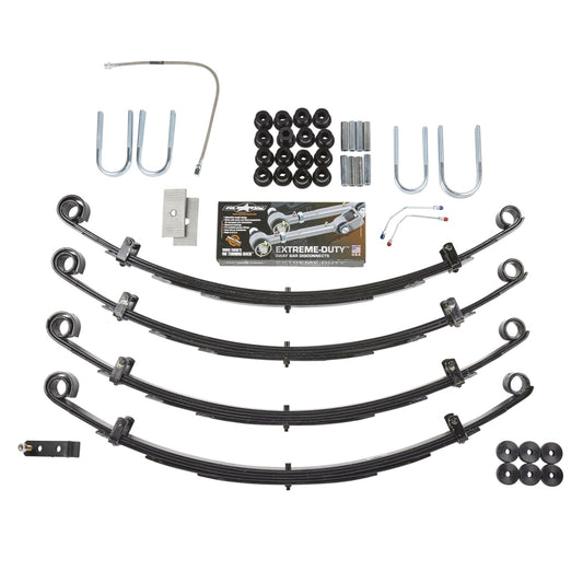 2.5 Inch Standard Leaf Spring Lift Kit - No Shocks