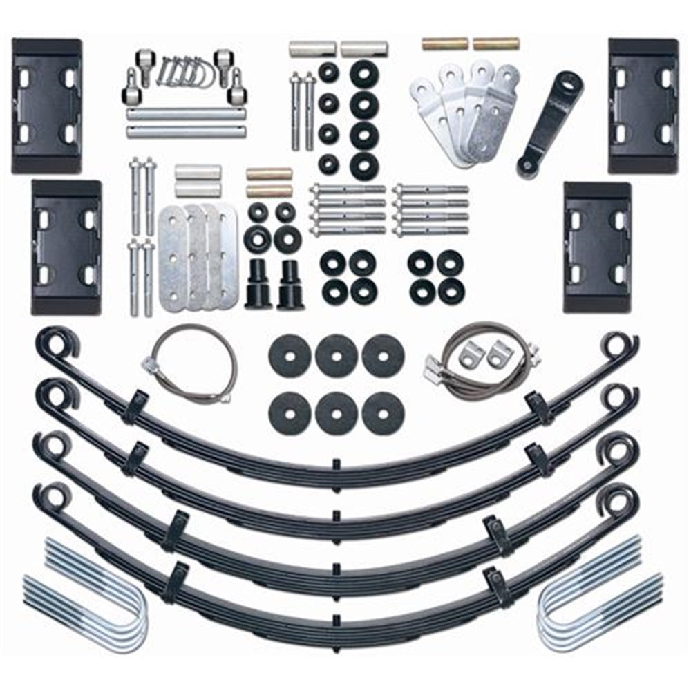 4.5 Inch Extreme-Duty Leaf Spring Lift Kit - No Shocks