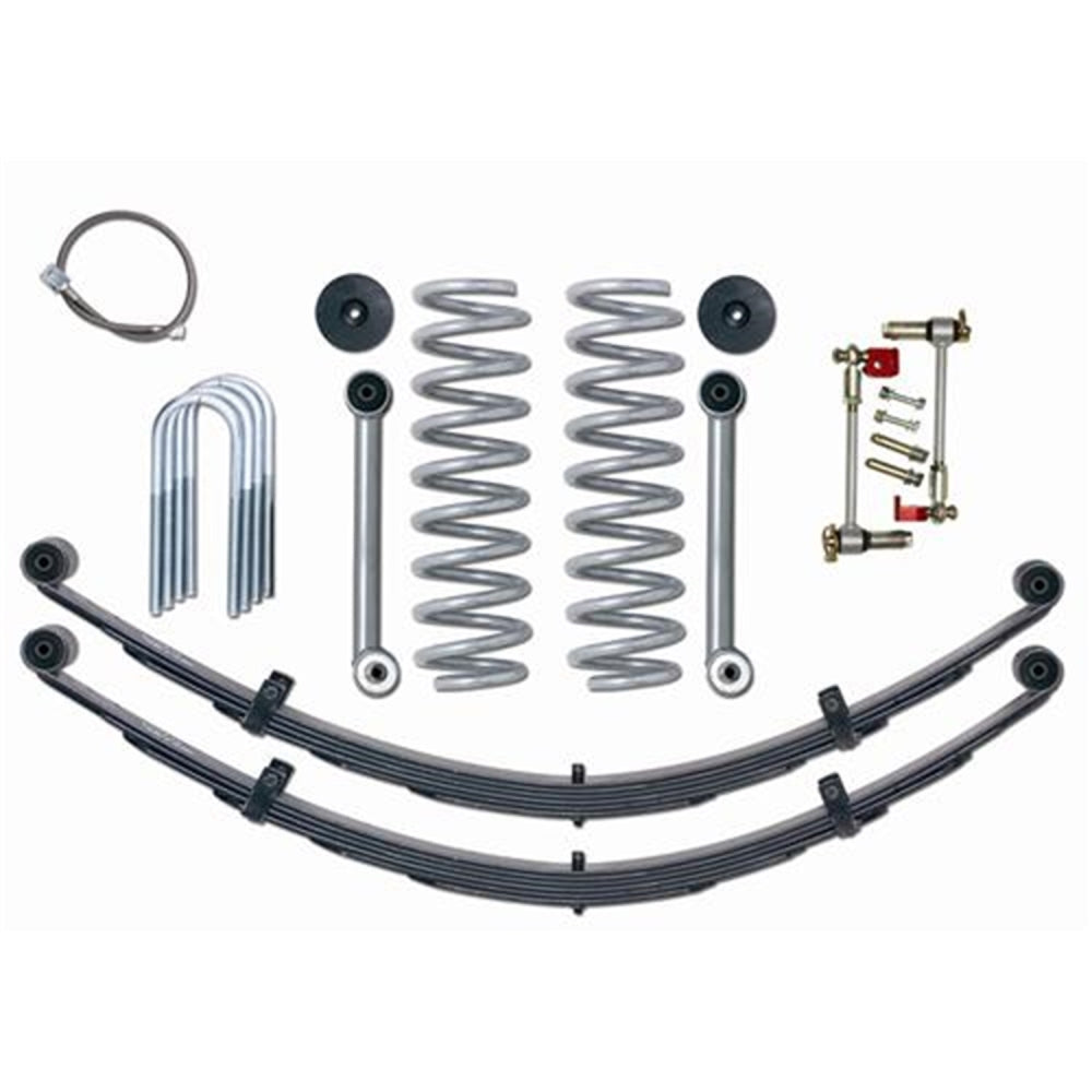 3.5 Inch Super-Flex Short Arm Lift Kit With Rear Leaf Springs - No Shocks