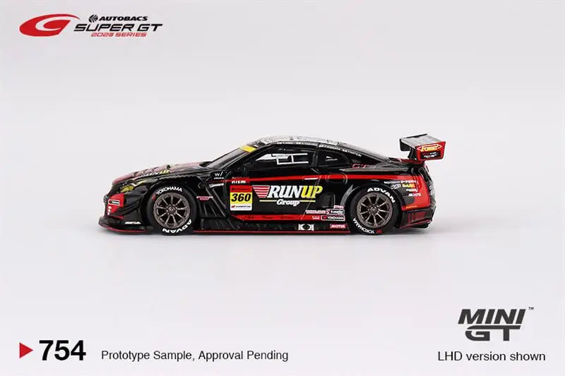 **Pre-Order** MINI GT 1:64 GT-R NISMO GT3 #360 "RUNUP RIVAUX GT-R" LHD