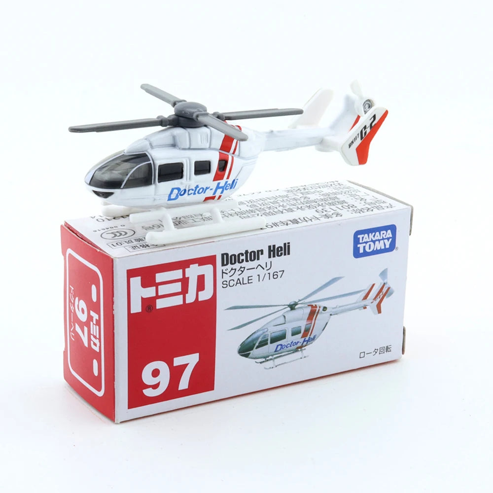 Takara Tomy Tomica 97 Doctor Heli 1/167 Miniature Helicopter Kit