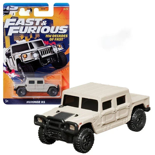 1/64 Car Fast & Furious Hw Decades Of Fast Boys Toy Diecast Hummer