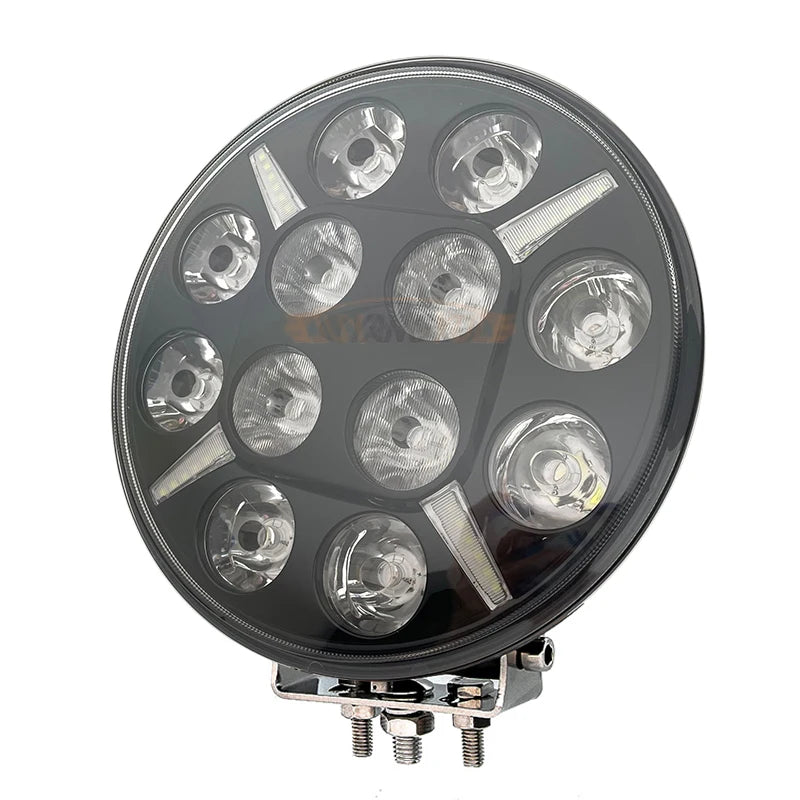 1PCS 9 Inch Round LED Light 120W Led Work Light for SUV ATV 4x4