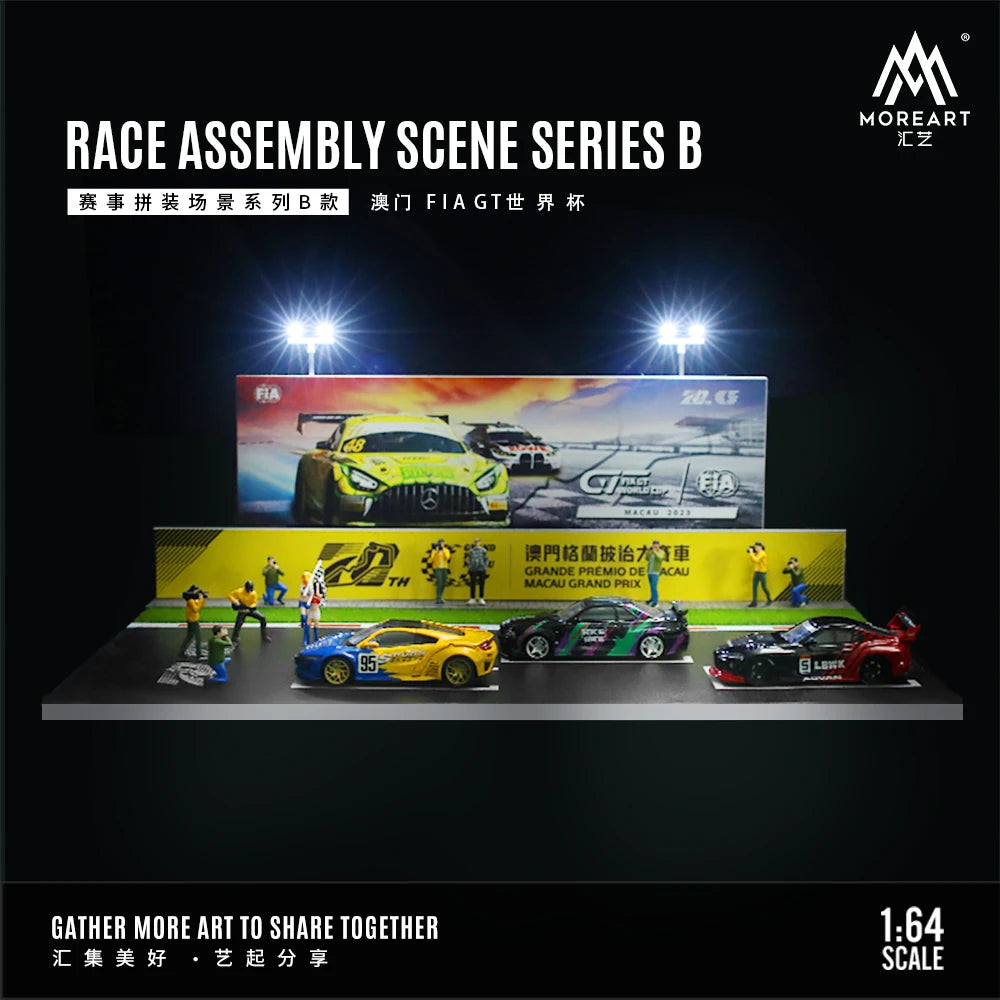 TimeMicro+MoreArt 1:64 FIA GT Grand Prix light version of the car