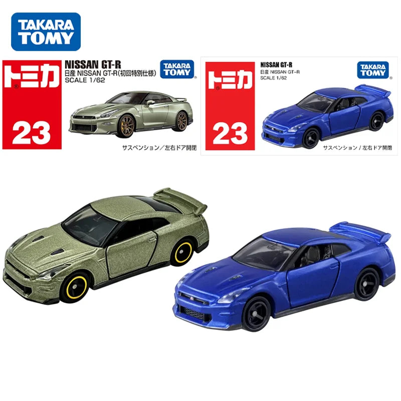 TAKARA TOMY Tomica 1/62 NO.23 Nissan GT-R Sports Car Mini Diecast